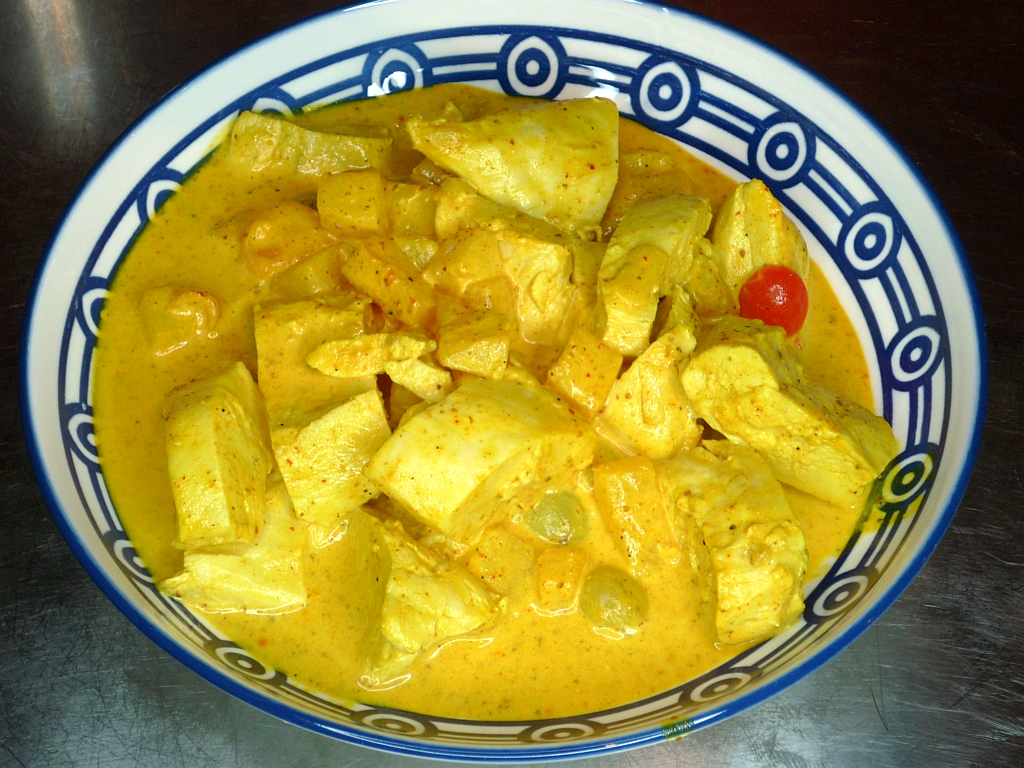 Poulet Curry Salat 'Madras'