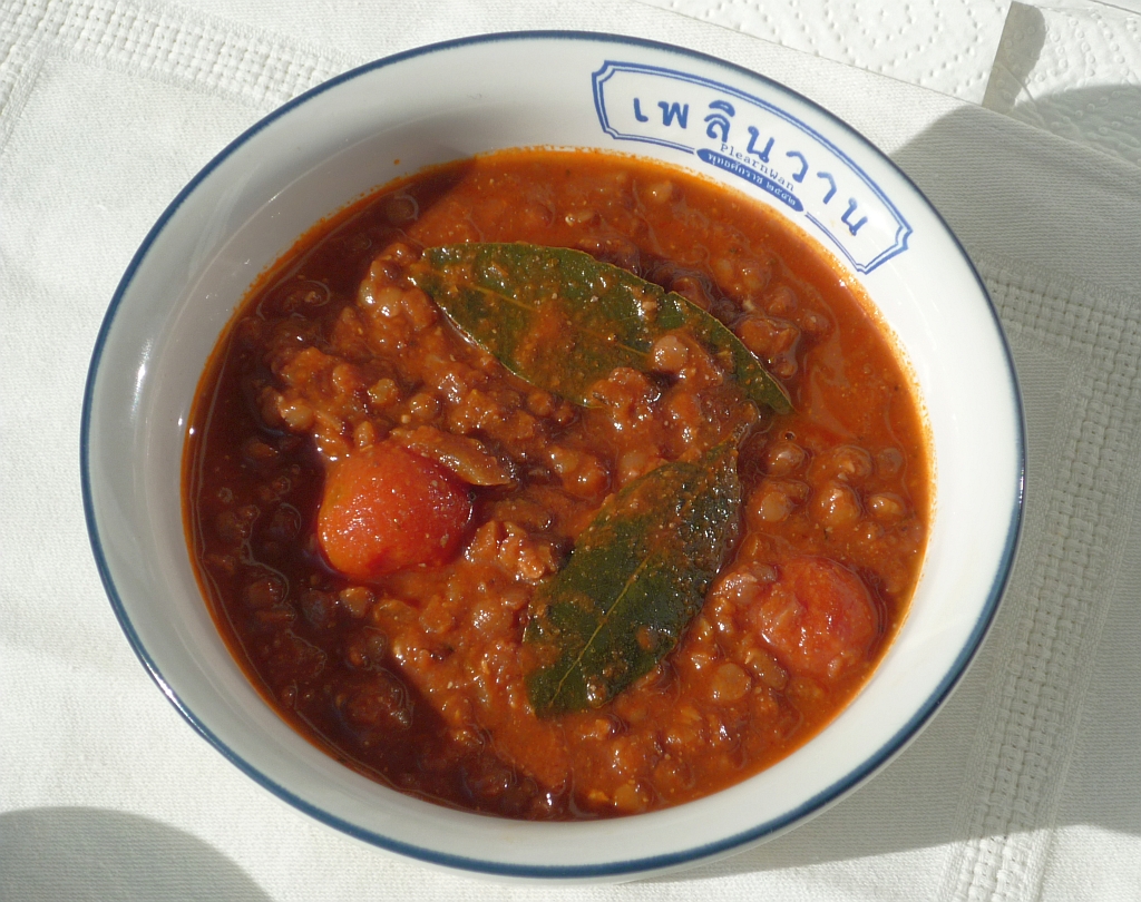 Rote Linsen Bolognese